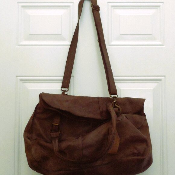 A.S. 98 Hobo bag dark brown Genuine Leather - Picture 1 of 16